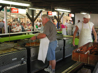 Fischbäckerei am Fischerfest
